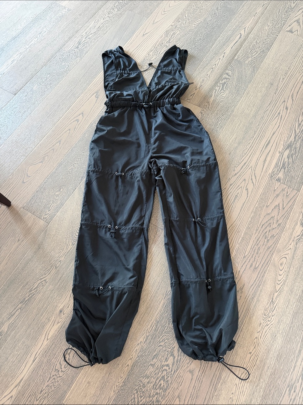 Women’s Black Utility Jumpsuit